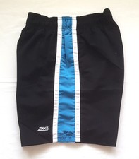 MENS ZOGGS BLACK MURIWAI