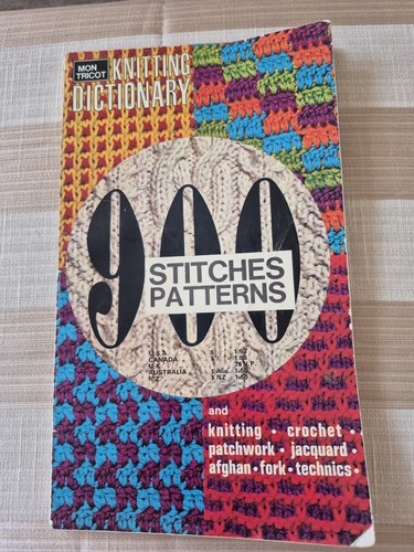 Vintage mon tricot knitting - vintage,