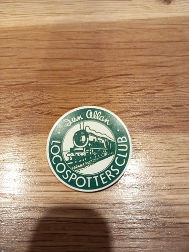 Ian allan locospotters badge - ian,