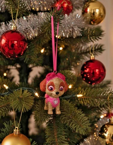 Christmas tree decoration pink - christmas,