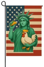 Statue of Liberty Taco Flag