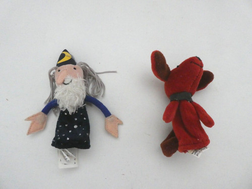 Jellycat wizard and red dog - jellycat,