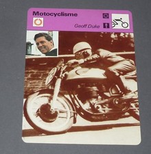 GEOFF DUKE NORTON GILERA-4 350