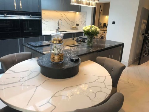 Calacatta quartz marble - quartz,