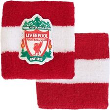 Liverpool FC Wristbands / Sweatbands Red/White Football Gift Official License