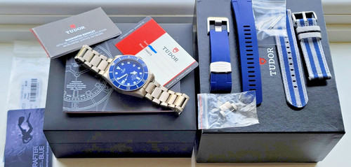 Tudor pelagos blue mens watch - tudor,