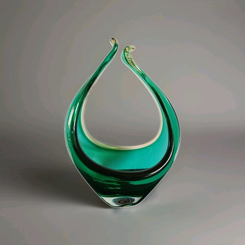 Vintage mid century green art - vintage,