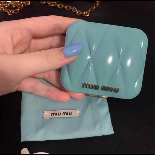 Turquoise blue quilted mini - turquoise,