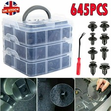 645pc Auto Fastener Mixed Car