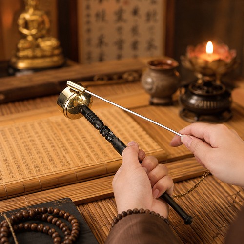 Brass hand bell - bell, with