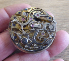 GOOD ANTIQUE GENTS CHRONOGRAPH   POCKET WATCH MOVEMENT