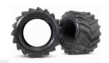 1:8 Scale Truck 3.8 Chevron Tyres & Foam Inserts Traxxas T E Maxx Revo TRX 5171