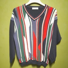 Tom Sayers V Neck Jumper Multi