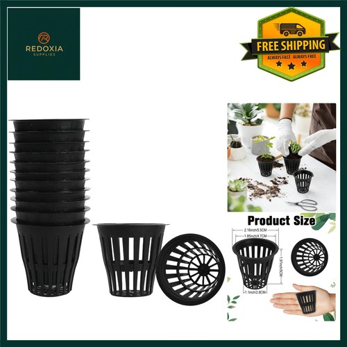 Hydroponic net pots with wicks - net,