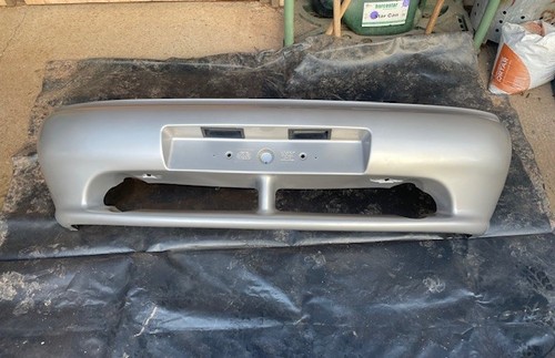 Mgf rear bumper - bumper, silver