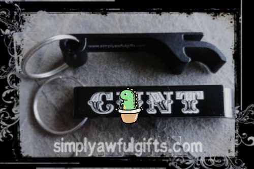 Cvnt bottle opener key - key,