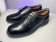 Scimitar Black Leather Capped