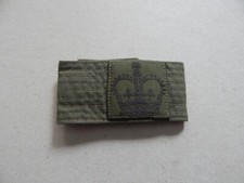 British Army Warrant Officer Rank Cloth Wrist Badge Q/C RA