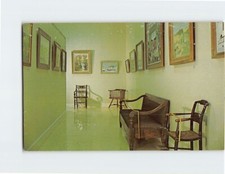Postcard View of a Wall The Grandma Moses Gallery Bennington Museum Vermont USA
