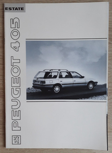 Peugeot 405 estate - 405, brochure