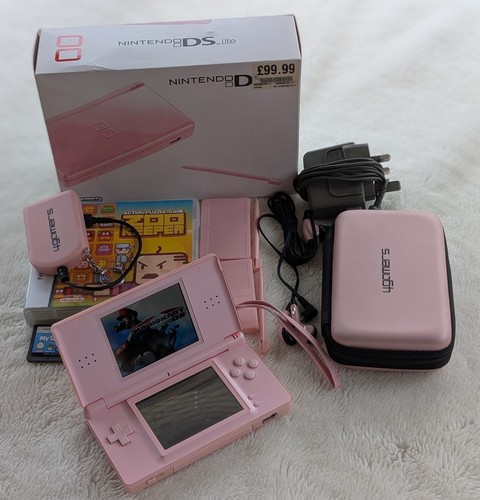 Nintendo lite pink boxed - ds,