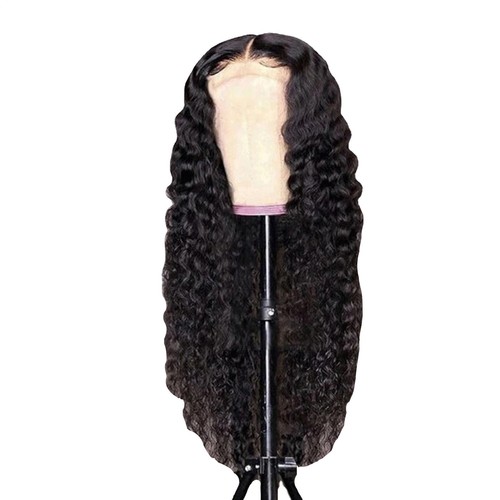 Curly lace front - wig, natural