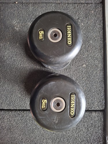 Ivanko 5kg dumbells pair - dumbells,