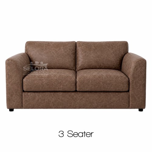 Sofa set brown - 3+2,