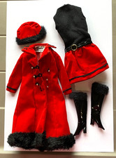 VINTAGE BARBIE DOLL CLOTHES 1971 MAGNIFICENT MIDI - COMPLETE DR ZHIVAGO XMAS