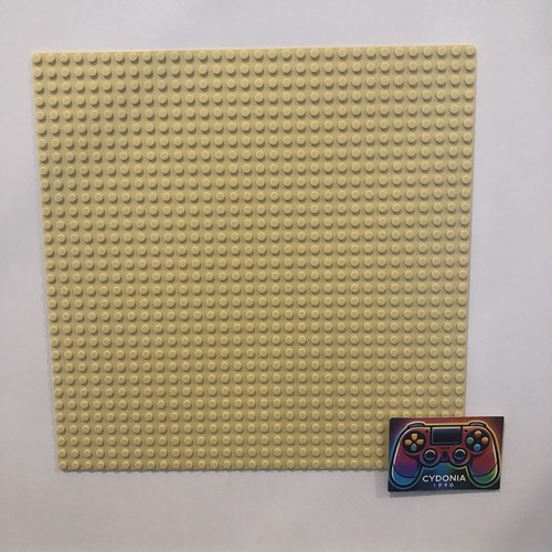 Lego beige sand tan - lego, plate