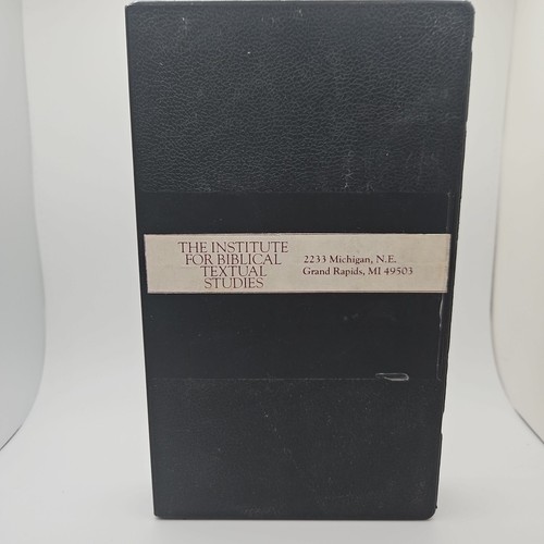 Institute biblical textual - biblical,