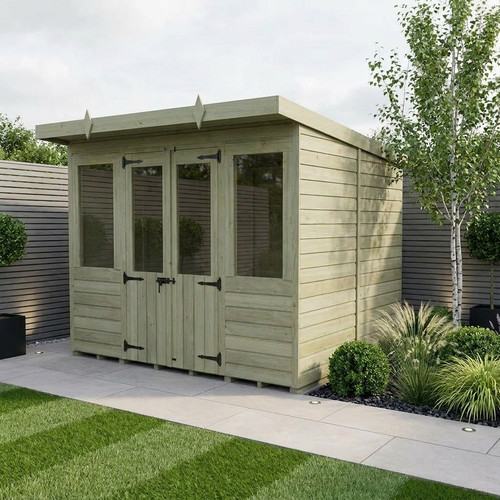 Pent summer house uk - 8,
