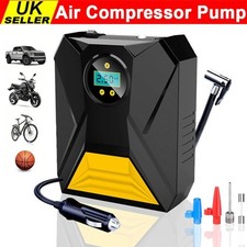New 12V Electric Car Tyre Inflator 150PSI Portable Pointer Air Compressor Pump .