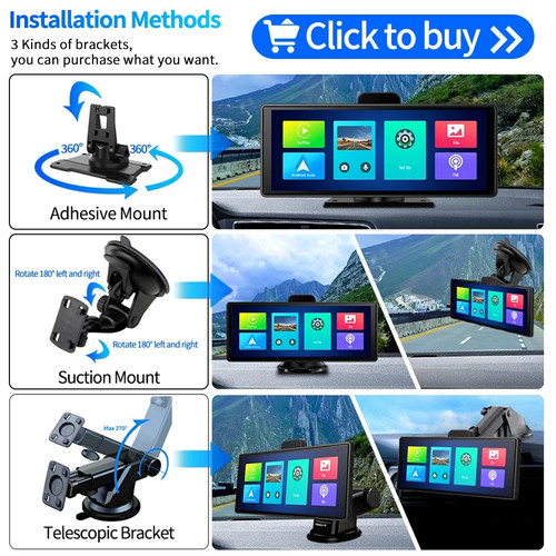 Dashboard dash mount carplay - mount,