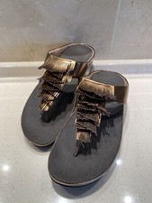 FitFlop Bronze Cha Cha Fringe