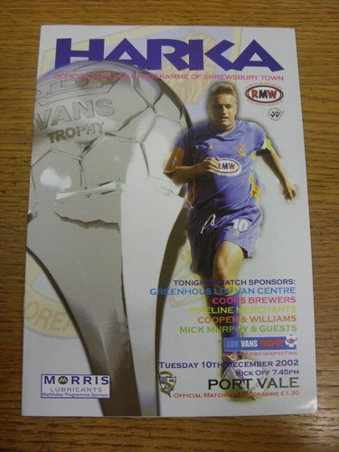 2002 shrewsbury town - 10/12/2002,