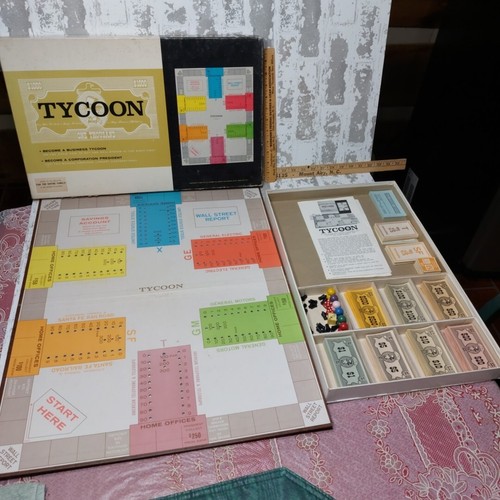 Tycoon vintage board game wall - board,