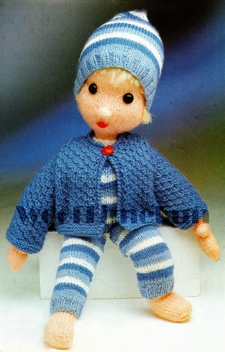 Vintage knitting pattern - pattern, to
