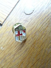 Vintage Enamel Button Style Calcia Padova Badge