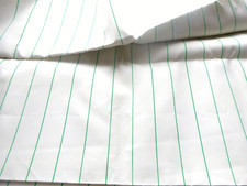 Ticking Green Stripe Cotton
