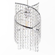 Light Shade Ceiling Easy Fit Pendant Modern Glass  Acrylic Light Fitting Ceiling
