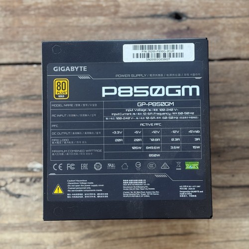 Gigabyte p850gm 850w - gigabyte,