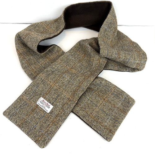 Harris tweed wool scarf 70 - harris,