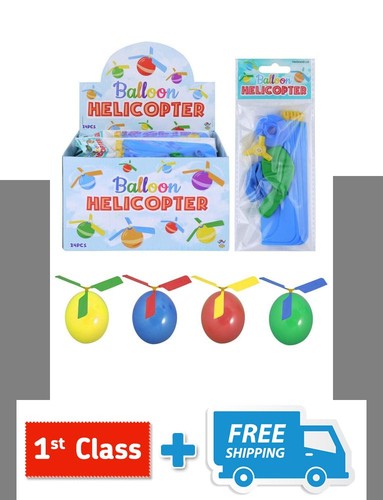 Balloon powered helicopter - balloon,