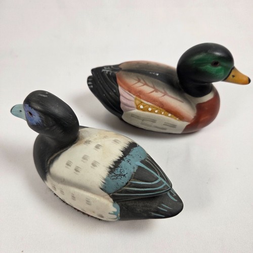 Vintage ceramic duck figurine - ceramic,