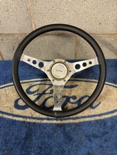 Ford Cortina Mk2 1600e Original Steering Wheel New Leather