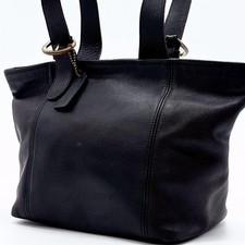 COACH Vintage Black Leather