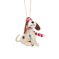 Sass & Belle Felt Dog with