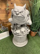 Stone garden gargoyle gremlin - garden,
