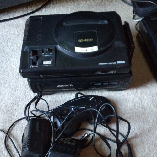 Sega mega drive console - drive,